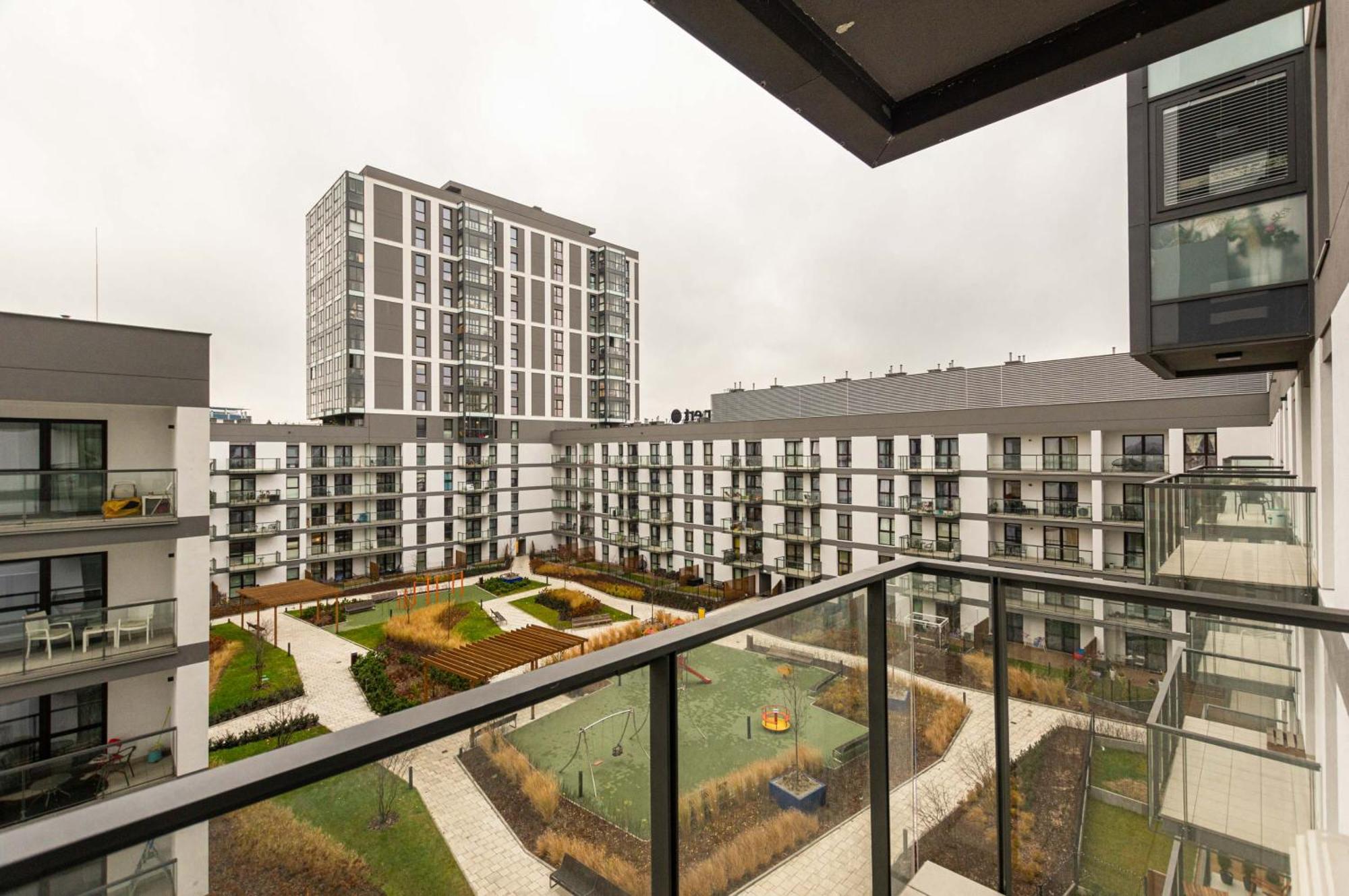 Galeria Rondo Wiatraczna Apartments ワルシャワ エクステリア 写真